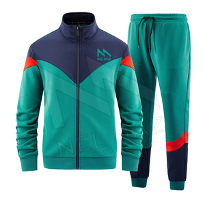 Survêtements de sport légers et solides sur mesure en grandes tailles pour hommes - Services OEM, Marque privée, Ensembles deux pièces en gros - Product Image 2