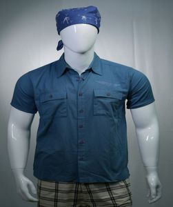 Chemise à manches longues en flanelle teintée en fil 100% coton à carreaux pour hommes, col montant respirant, impression par sublimation, pour l'automne - Product Image 1