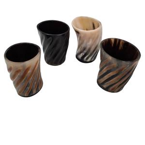 Indian Exporter of Vintage Inspired Horn Glass for <b>Spirits</b> or Wine or Juice and Gifts Available At Wholesale Price - Product Image 4