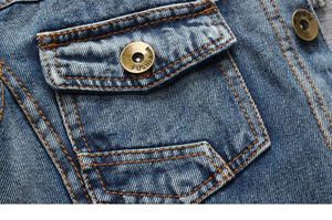 Hot Sale Custom <b>Denim</b> <b>Jacket</b> Wholesale Outdoor Fashion <b>Jacket</b> <b>for</b> <b>Men</b> Custom Made <b>Denim</b> <b>Jacket</b> - Product Image 5