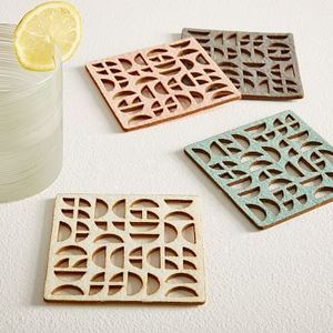 Posavasos de madera para bebidas, posavasos de madera de acacia oscura, redondos y lisos personalizados, venta al por mayor - Product Image 3