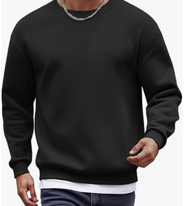 Sudadera con Capucha Estilo Vintage para Hombre, Corte Regular, Lavado Ácido, Diseño Sólido, Ropa Urbana, Ecológica, 100% Algodón - Product Image 4