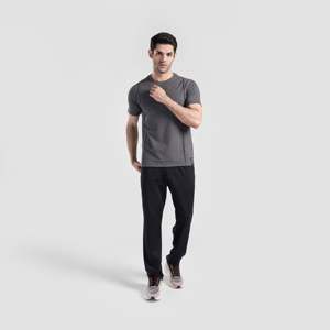 Charcoal GA Cartel Tee for Gym Workout Fitness Apparel - Product Image 4