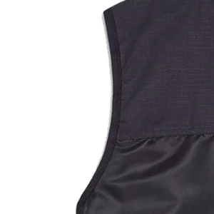 Blouson bomber brillant unisexe, coupe et couture utilitaires, sans manches, imperméable, respirant, toile, devant personnalisé, designer, vente en gros 2025 - Product Image 6