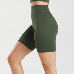 Professional High Quality Women's <b>Leggings</b> Solid Drawstring High Waist Spandex/<b>Nylon</b> OEM Services Available - Product Image 2