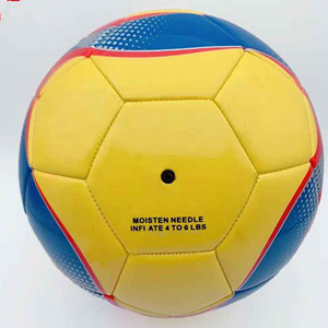 Balón de Fútbol Impermeable con Logotipo Personalizable Más Vendido, con Cámara de Látex, Balón de Fútbol Cosido a Mano de Alta Calidad para Partidos - Product Image 2