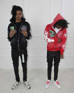 Sweat à capuche personnalisé 100% coton 500GSM polaire fermeture éclair brodé vêtements de rue hiver motif lavé aux enzymes imprimé col à capuche - Product Image 2