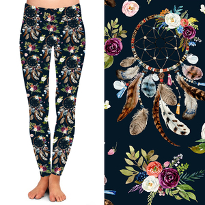 New Arrivals Ladies Sports Wear Yoga Pants Heat Transfer logo Design Preimoum Quality Sport <b>Leggings</b> Gym - Product Image 3