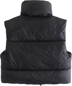 Vente directe d'usine Meilleures ventes Veste d'hiver décontractée pour homme Vêtement d'extérieur de haute qualité Respirant Fermeture éclair personnalisée Col en V Gilet matelassé 100% - Product Image 4