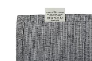 100% coton tissé à séchage rapide ensemble de serviettes de cuisine noir Chambrey serviette carré maison hôtels restaurants tout y compris les enfants - Product Image 2