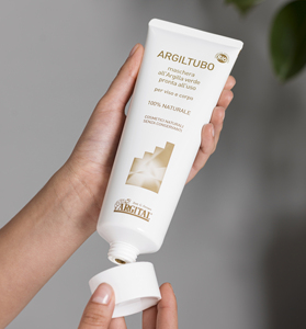 Argiltubo Crema de Arcilla Verde con Aroma a Lavanda en Tubo de 250 ml, Tratamiento Purificante Natural para Rostro, Cuerpo y Áreas Localizadas - Product Image 3