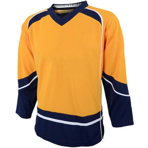 Jersey de Hockey sobre Hielo Personalizado con Logotipo, Fabricación en Fábrica, Servicio OEM, Diseña Tu Propio Logotipo, Jersey de Hockey sobre Hielo Holgado - Product Image 1