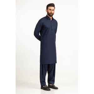 Blazer Homme Haut de Gamme Simple Boutonnage avec Option Fermeture Éclair en Viscose – Style Business Basique SK-STY25-046 – Ensemble 2 Pièces Coupe Droite - Product Image 1