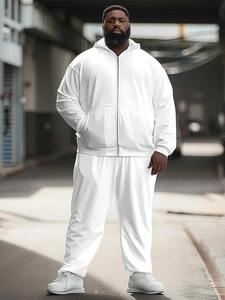 Vêtements d'entraînement de haute qualité pour hommes, ensemble de survêtements 2 pièces avec logo personnalisé, nouveaux vêtements de sport d'hiver à la mode - Product Image 6