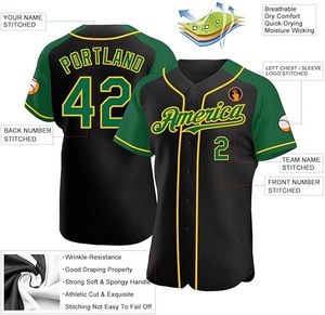 Camisetas de béisbol personalizadas para fanáticos de equipos deportivos y ligas Ajuste transpirable cómodo con nombres y números personalizados - Product Image 3