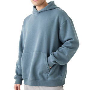 Envío Rápido, Sudaderas Lisas, Sudadera Deportiva Gruesa, Sudadera Holgada de Algodón, Resistente al Desgaste, Sudadera Urbana para Hombre - Product Image 3