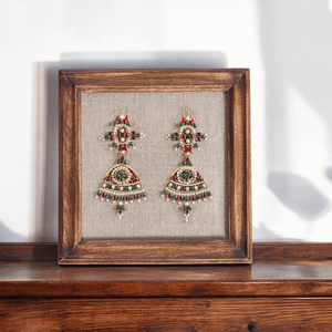 Pendientes Bordados a Mano para Mujer, Pendientes Personalizados con Múltiples Cuentas, Joyería Festiva para Mujer al Mejor Precio, Pendientes con Cuentas - Product Image 2