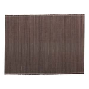 Wholesale Foldable Rectangle Bamboo <b>Wood</b> Eco-Friendly Bohemian Style Charger Plate Basic Rustic Brown <b>Placemat</b> Set Multifunction - Product Image 4