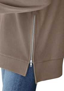 Sudadera con Capucha Casual Extra Grande para Mujer, 100% Algodón, Felpa, Transpirable, Impermeable, Estilo Invernal con Logotipo en la Espalda - Product Image 2