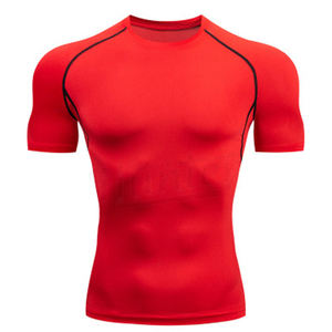 Lightweight Wholesale Custom Design Running Set Fitness Sport Wear Breathable Jersey <b>MMA</b> <b>Rash</b> <b>Guard</b> - Product Image 6