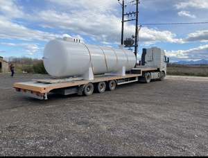 Stockage de gaz efficace Réservoir de stockage de gaz propane horizontal de 1000 gallons Pompe en acier au carbone d'occasion à vendre - Product Image 6