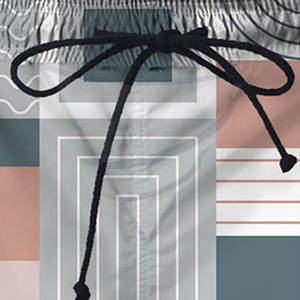 Pantalones Cortos de Verano para Hombre, de Algodón, Servicio OEM, Hechos a Medida, Talla 6XL, Estilo Casual, Cintura Elástica, Secado Rápido, Sublimación Sólida - Product Image 3