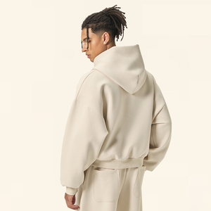 Conjuntos de Sudadera con Capucha y Pantalones Deportivos Extra Grandes de Algodón 100% Pesado de 500 g/m² para Hombre, Personalizables, Moda Urbana - Product Image 2