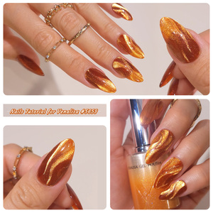 VENALISA 10ml TPO-freier HEMA-freier Glitzer-Nagelgellack Chamäleon Katzenaugen Magnet-Gellack Esmaltes Gel Nagellack - Product Image 4