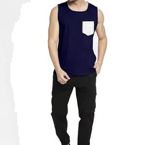 2025 nuevo estilo hombres camiseta sin mangas 100% poliéster hombres camiseta sin mangas toda la tasa de venta hombres camisetas sin mangas - Product Image 5