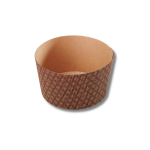 Moldes altos personalizables hechos en Italia para Panettone, Celulosa pura, antiadherente, aptos para microondas y horno - Product Image 1