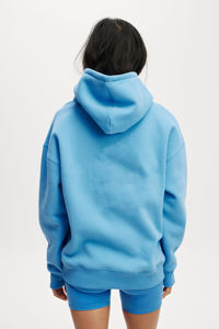 Sweat-shirts pour femmes en coton 100% lourd, anti-boulochage, logo imprimé DTF personnalisé sur le devant, coupe ample, anti-froissement, respirant, hiver - Product Image 4