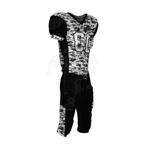 Pakistán hizo 2025 hombres uniforme de fútbol americano cómodo de talla grande hombres uniforme de fútbol americano - Product Image 3