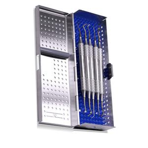 ชุดเครื่องมือทันตกรรม5ชิ้นอุปกรณ์ผ่าตัดแบบใช้มือเครื่องมือผ่าตัดทั่วไปแบบแมนนวล - Product Image 1