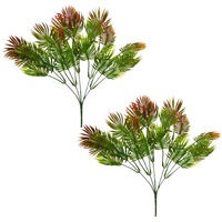 Feuilles de bananier Bunch Cycas Plante artificielle décorative en soie pour la décoration de la maison et des entreprises