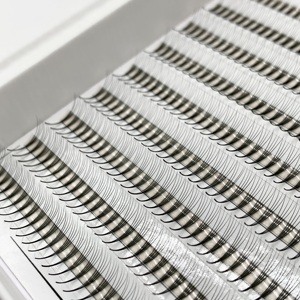 4D Nouvelle Arrivée Extensions de Cils Full Curl Vente en Gros Ventilateurs de Cils OEM Accepter Personnalisation Pleine Longueur ODM Curl Retention Lashes - Product Image 4