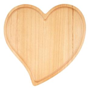 Plateau en bois en forme de coeur pour bijoux nouveau dernier plateau design en naturel fini pour les prix de vente entiers dans la meilleure qualité woodentray - Product Image 3