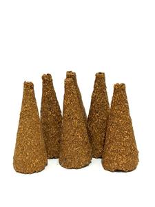 Encens en cône artisanal en bois de Palo Santo 100% naturel, sans produits chimiques, fabriqué au Pérou - Product Image 2