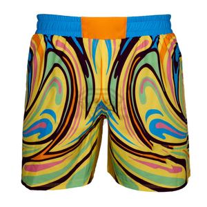 Shorts de Muay Thai professionnels en gros pour hommes, vêtements de sport de kick-boxing, respirants, confortables, shorts de Muay Thai personnalisés - Product Image 3
