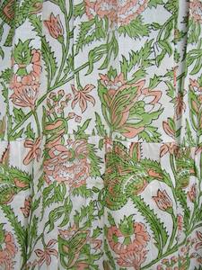 Charme féminin énergique rose Applique embelli corsage dentelle tissu femmes Kimono Maxi robe avec cordon de serrage pour ajustement réglable - Product Image 3