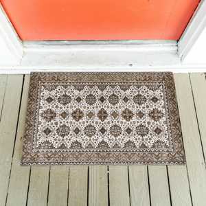 Brown Carpet <b>Boho</b> Farmhouse Decor Printed Area <b>Rug</b>,Velvet <b>Rug</b> - Product Image 4