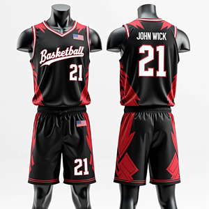 Uniformes de basket-ball personnalisés RTS, maillot et short sublimés, vêtements de sport respirants à séchage rapide pour hommes, haute qualité - Product Image 2