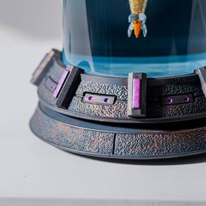 โคมไฟเรซินแบบกำหนดเอง, เรซินโคมไฟ VelociRaptor, ไฟกลางคืนที่กำหนดเอง, โคมไฟอีพ็อกซี่ที่กำหนดเอง, โคมไฟอาร์ตเดคโค, ของขวัญส่วนตัว, ของขวัญแฮนด์เมด - Product Image 6