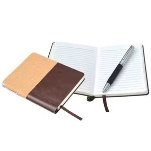 Cuaderno con fecha de cuero Premium de tamaño A5 superventas, diario de escritura con encuadernación térmica de tendencia, regalo para empleados de oficina para estudiantes universitarios - Product Image 2