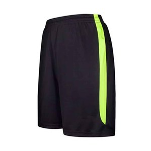 Conjunto de Camiseta de Fútbol para Hombre, Manga Corta, Cuello Redondo, Poliéster que Absorbe la Humedad, Uniforme Negro Verde Neón, Ropa Deportiva para Adultos para Todas las Temporadas - Product Image 3