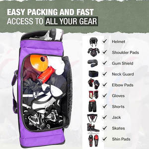 Bolsa de Hockey sobre Hielo, Producto de Moda, Impermeable, Ligera, Transpirable, con Logotipo Personalizable, del Mejor Proveedor - Product Image 6
