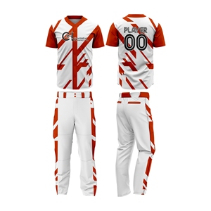Uniformes de baseball professionnels de haute qualité, design personnalisé, respirant, séchage rapide, tissu 100% polyester pour les tournois - Product Image 5