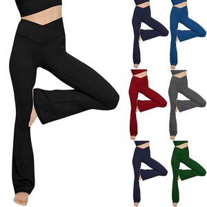 Twill Custom Mujeres Leggings sin costuras Transpirable Longitud completa Yoga Fitness Pantalones - Product Image 1