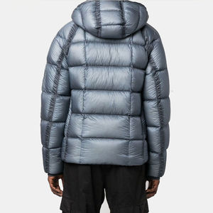 Chaqueta acolchada impresa OEM personalizada al por mayor para hombre chaqueta de invierno con logotipo personalizado para hombre con bolsillo abrigo de burbujas para hombre - Product Image 6
