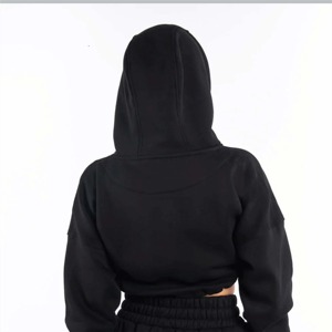 Sudadera con capucha de gran tamaño con estampado gótico para mujer, ropa de calle de manga larga con logotipo frontal para invierno - Product Image 6
