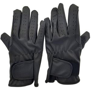 Gants d'équitation en cuir, tissu d'été, haute qualité, gants de course équestre personnalisés en maille pour femmes - Product Image 4